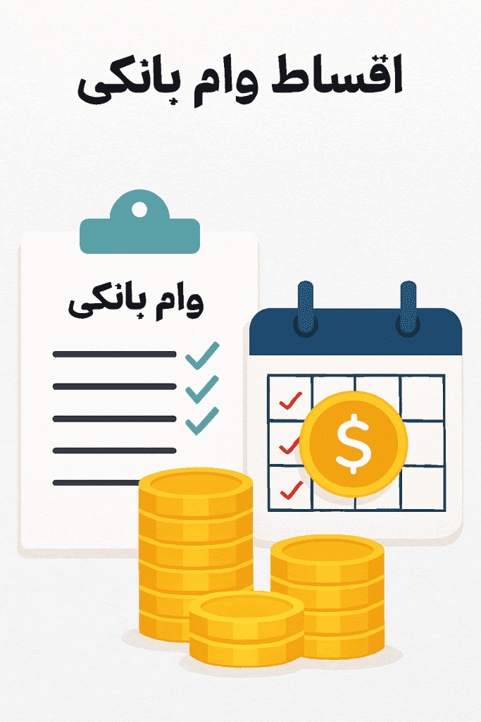 محاسبه اقساط وام بانکی