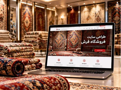 امکانات سایت فرش فروشی برای فیلتر شانه، تراکم، رنگ و ابعاد
